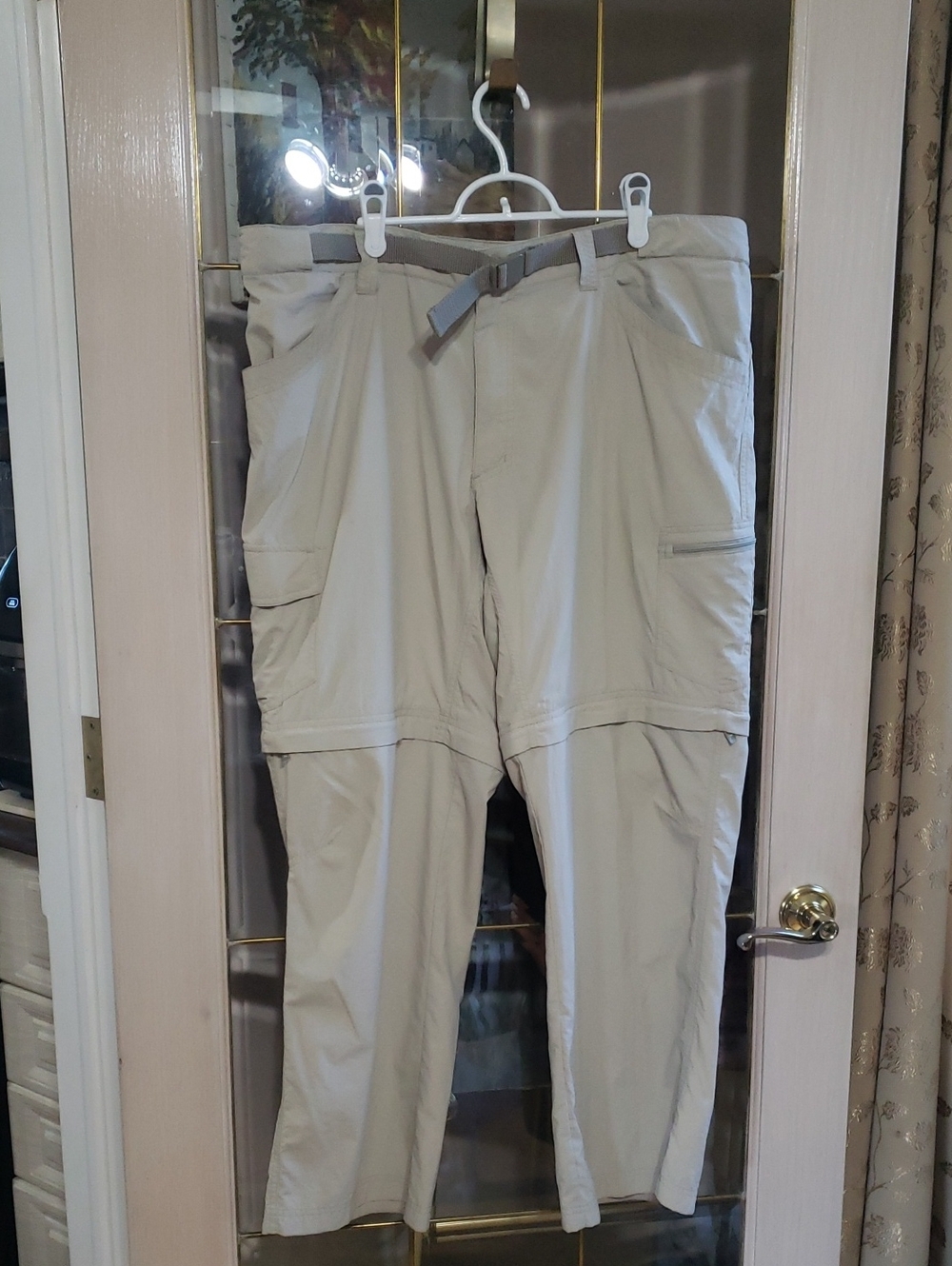 Columbia PFG Pants Convertible Zip Shorts Hiking Fishing Outdoor 40 X 30 Mens
